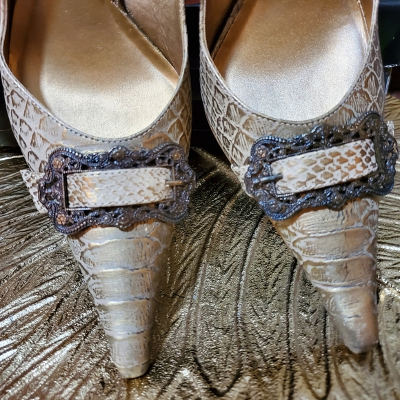 Carlos Santana "Prospect" pointed-toe slingback pu - Picture 1 of 6